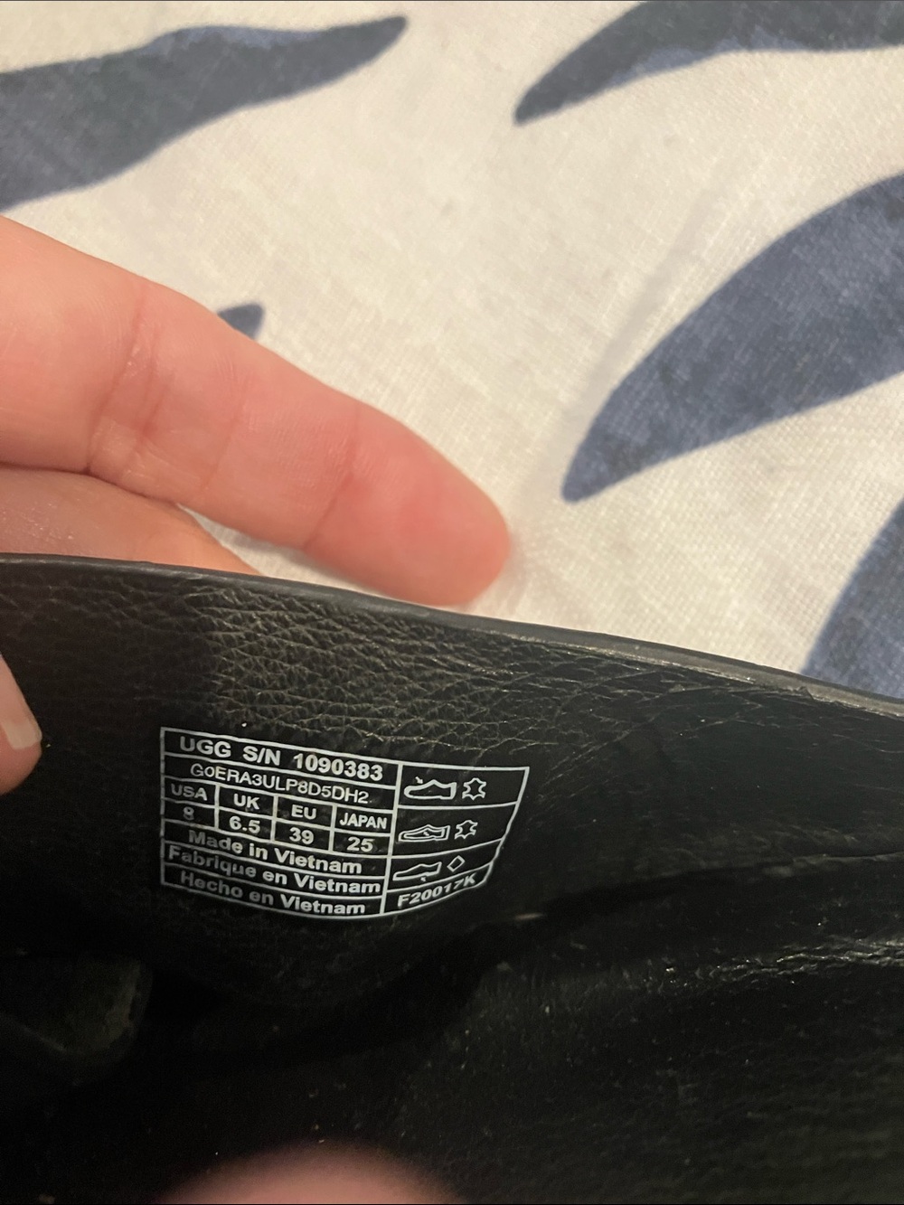 UGG Black Crisscross Slide Sandals - Picture 9 of 9